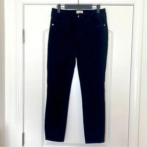 Pilcro Velvet Suede High-Rise Skinny Pants - Size 28